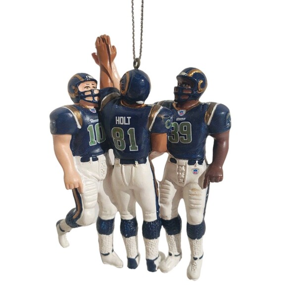 Forever Collectibles Other - Greatest Show On Turf St Louis Rams Christmas NFL Ornament Holt Burger Jackson